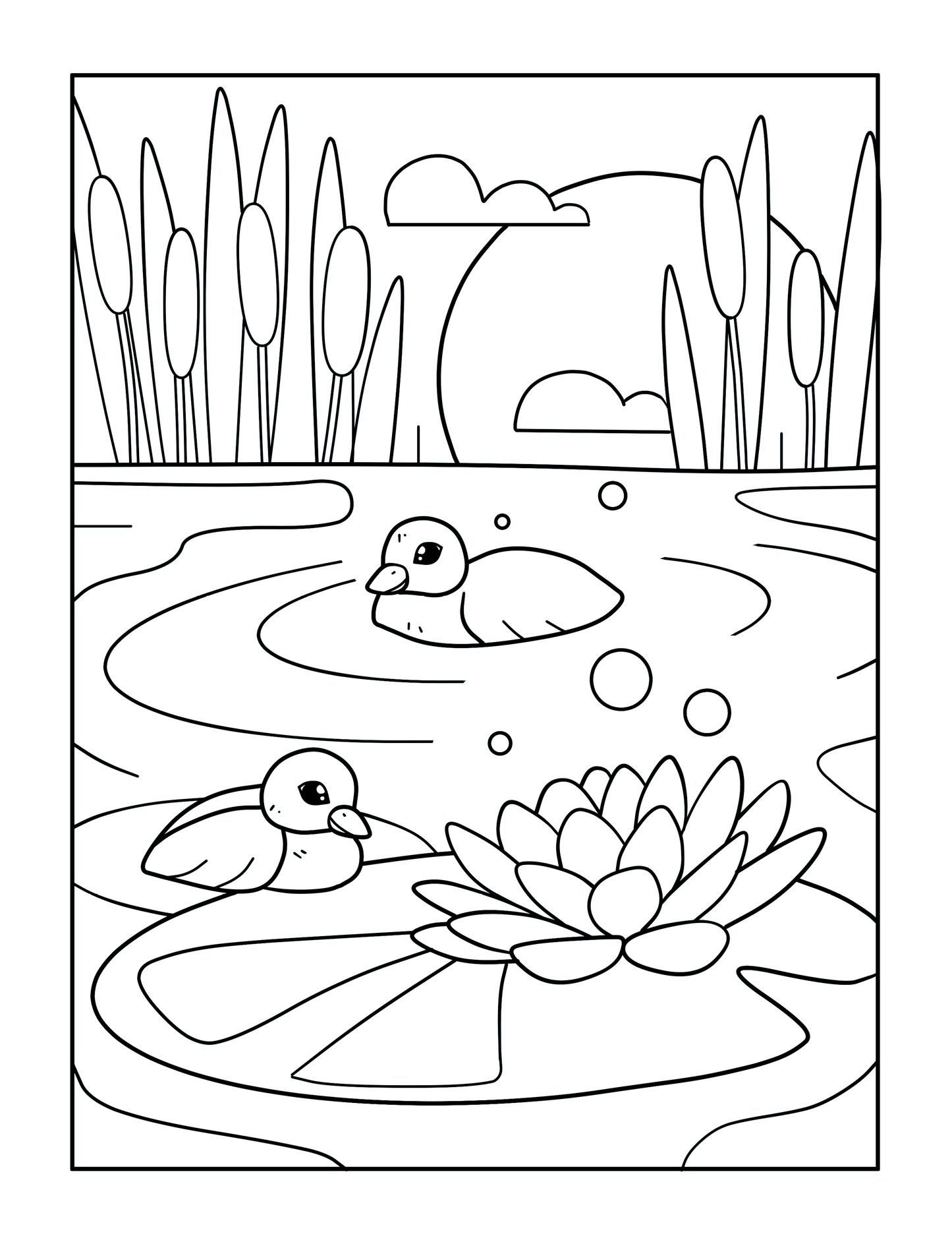 Large Print Coloring