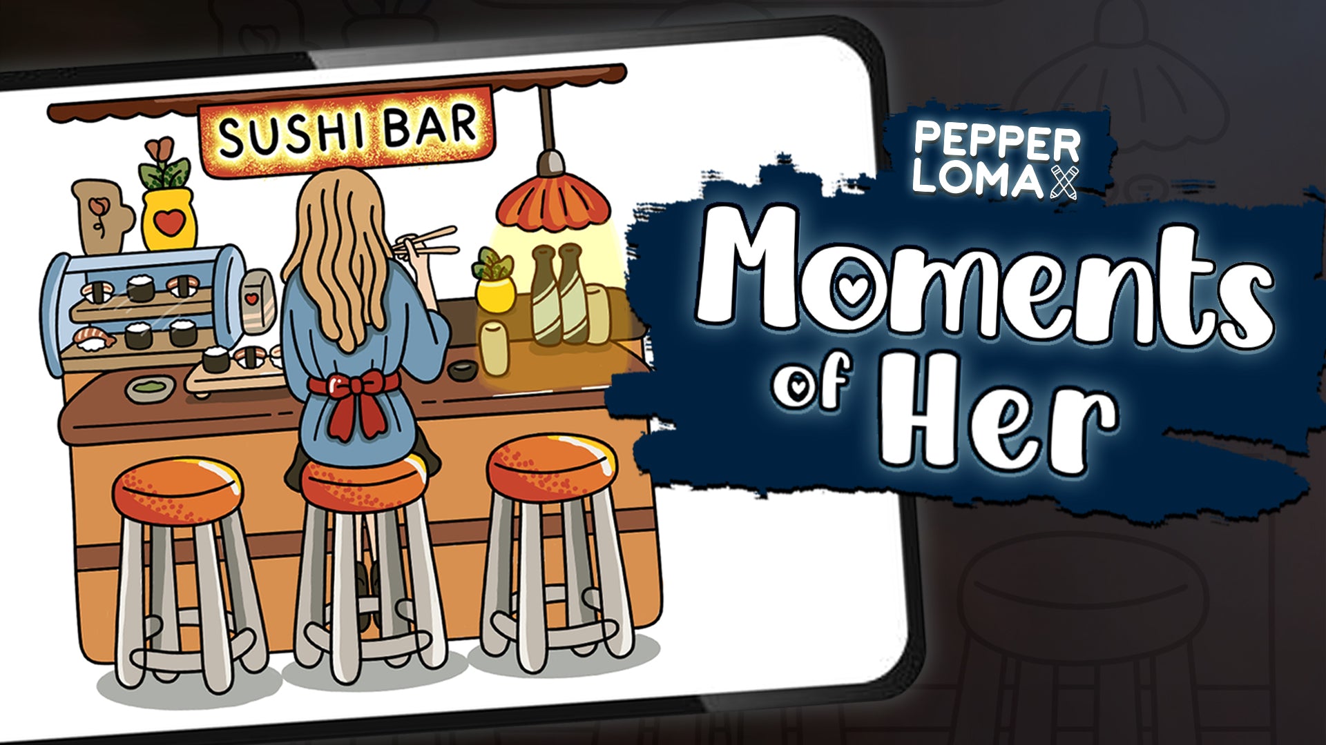 Load video: Moments of Her Live Coloring